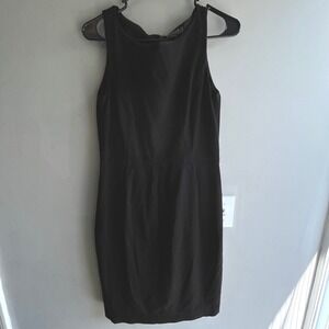 Lauren Ralph Lauren Black Sleeveless Sheath Size 8 Minimalist Preppy